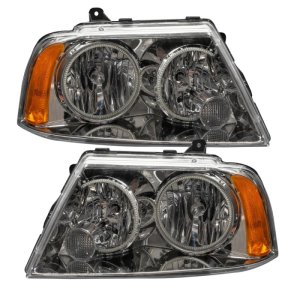 Lincoln Navigator Headlight Assemblies - ORACLE Lighting - SMD HL - ColorSHIFT w/ BC1 Controller - `03-`06